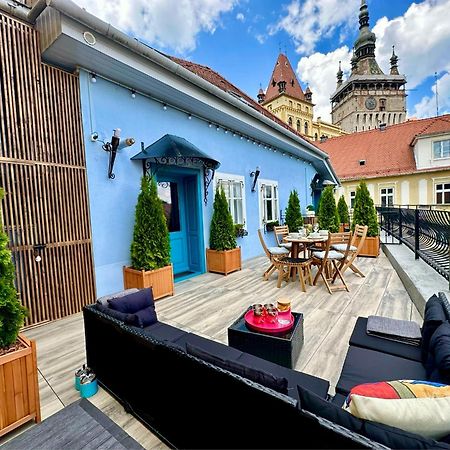Casa Albastra By Casa Otto Apartment Sighisoara Exterior photo