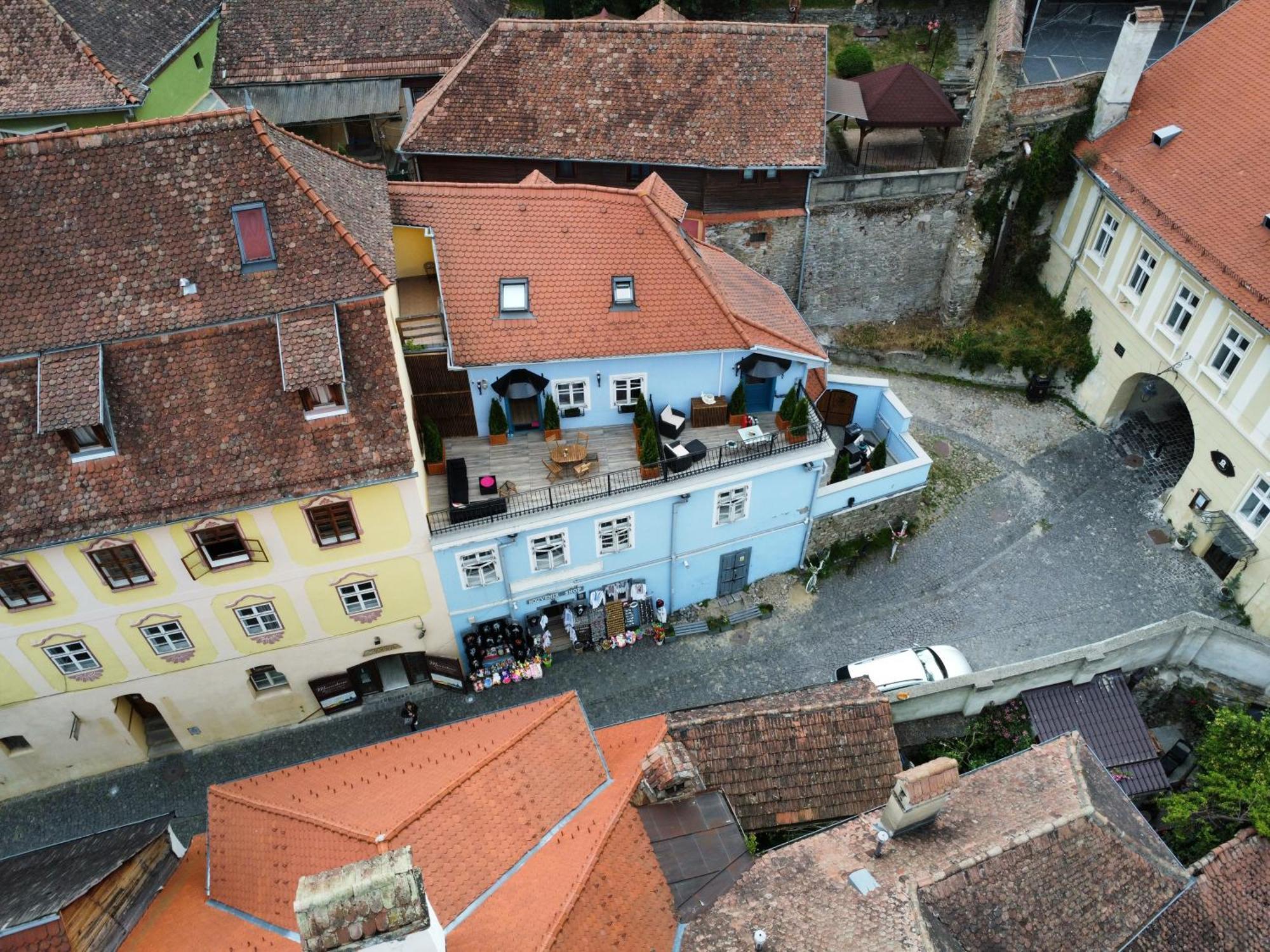 Casa Albastra By Casa Otto Apartment Sighisoara Exterior photo