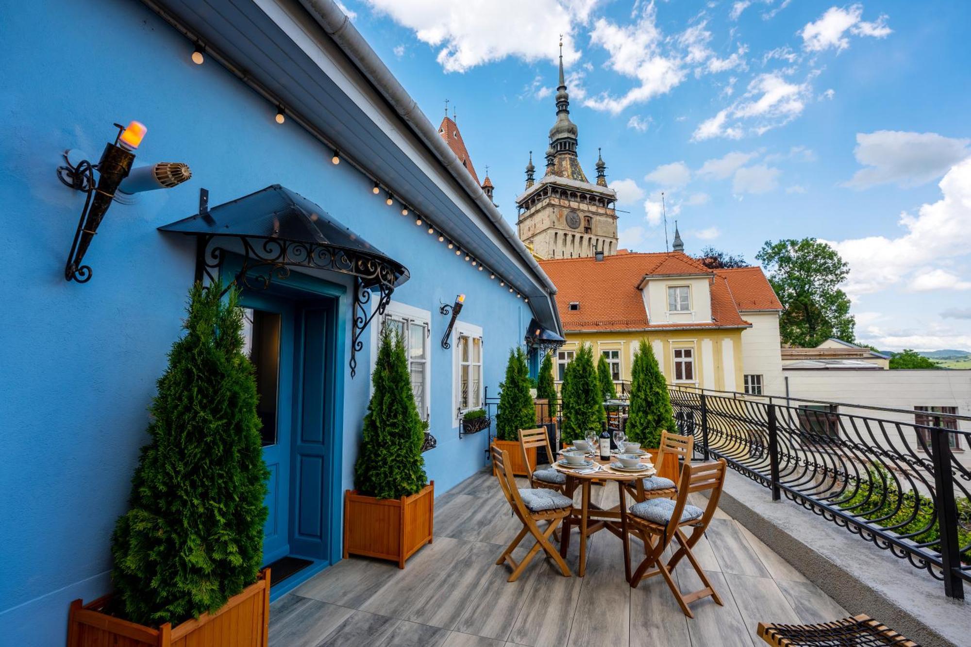 Casa Albastra By Casa Otto Apartment Sighisoara Exterior photo