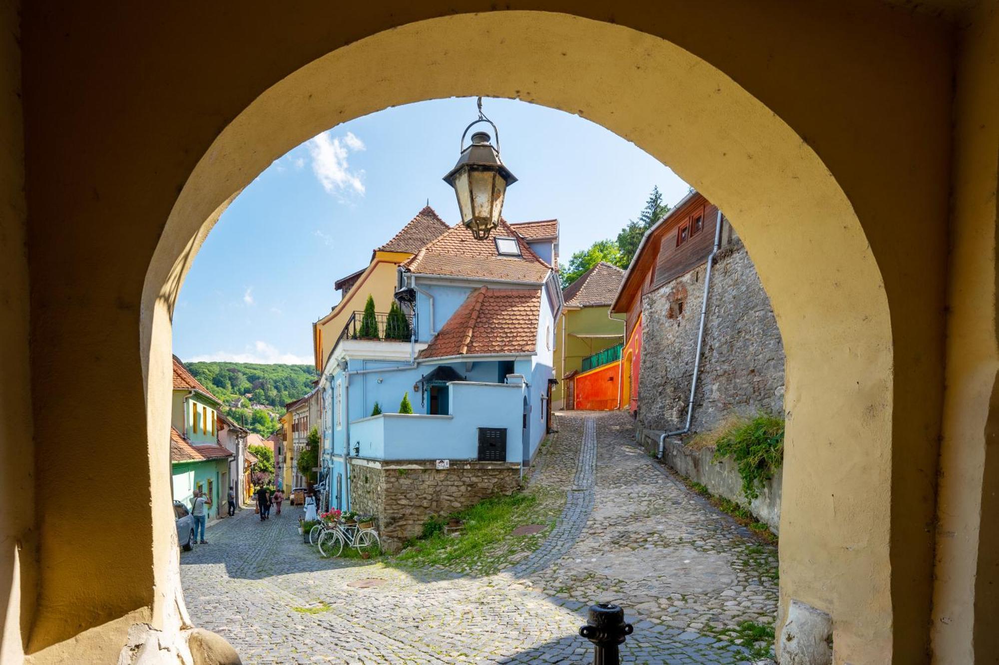 Casa Albastra By Casa Otto Apartment Sighisoara Exterior photo