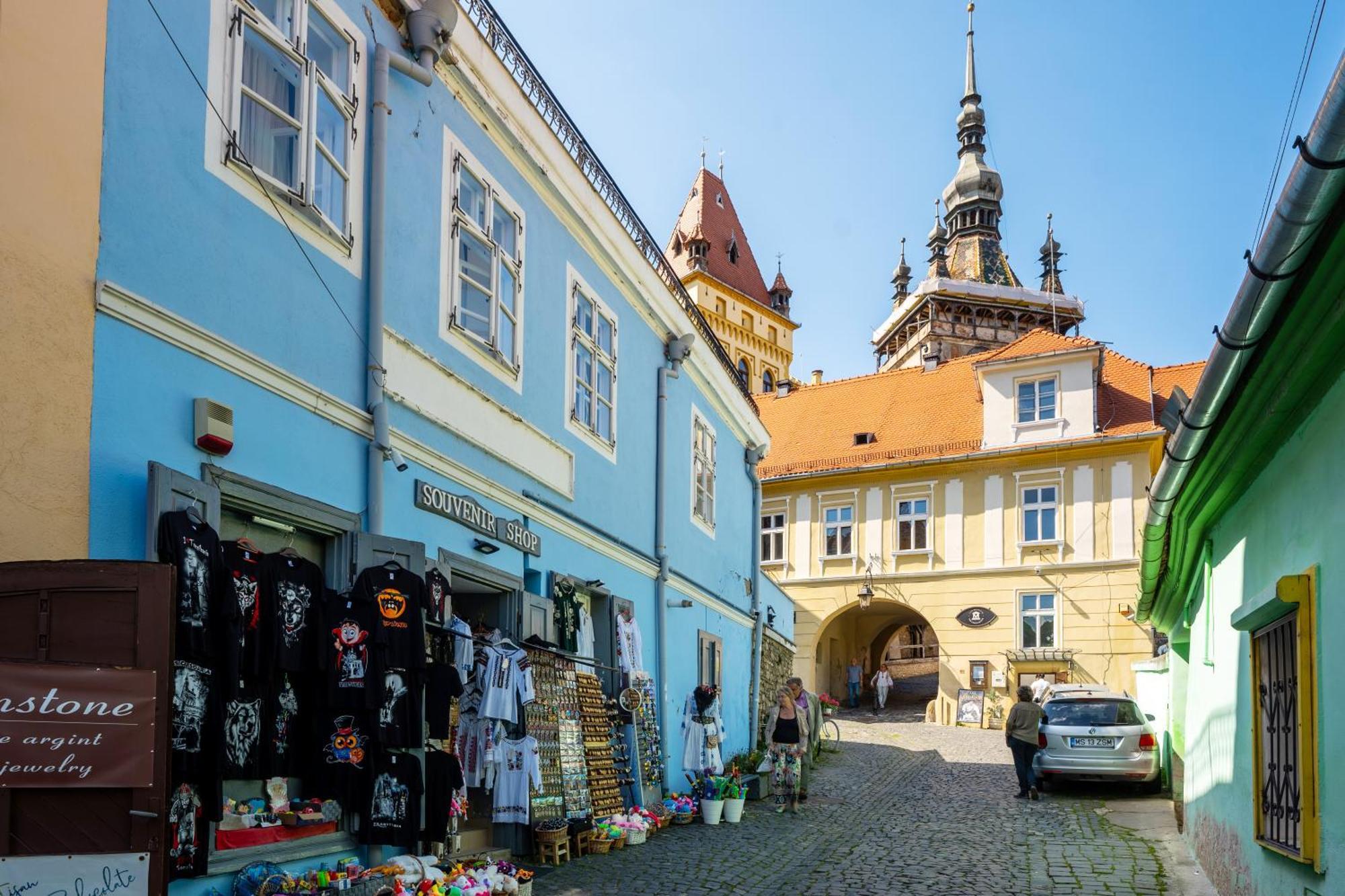Casa Albastra By Casa Otto Apartment Sighisoara Exterior photo