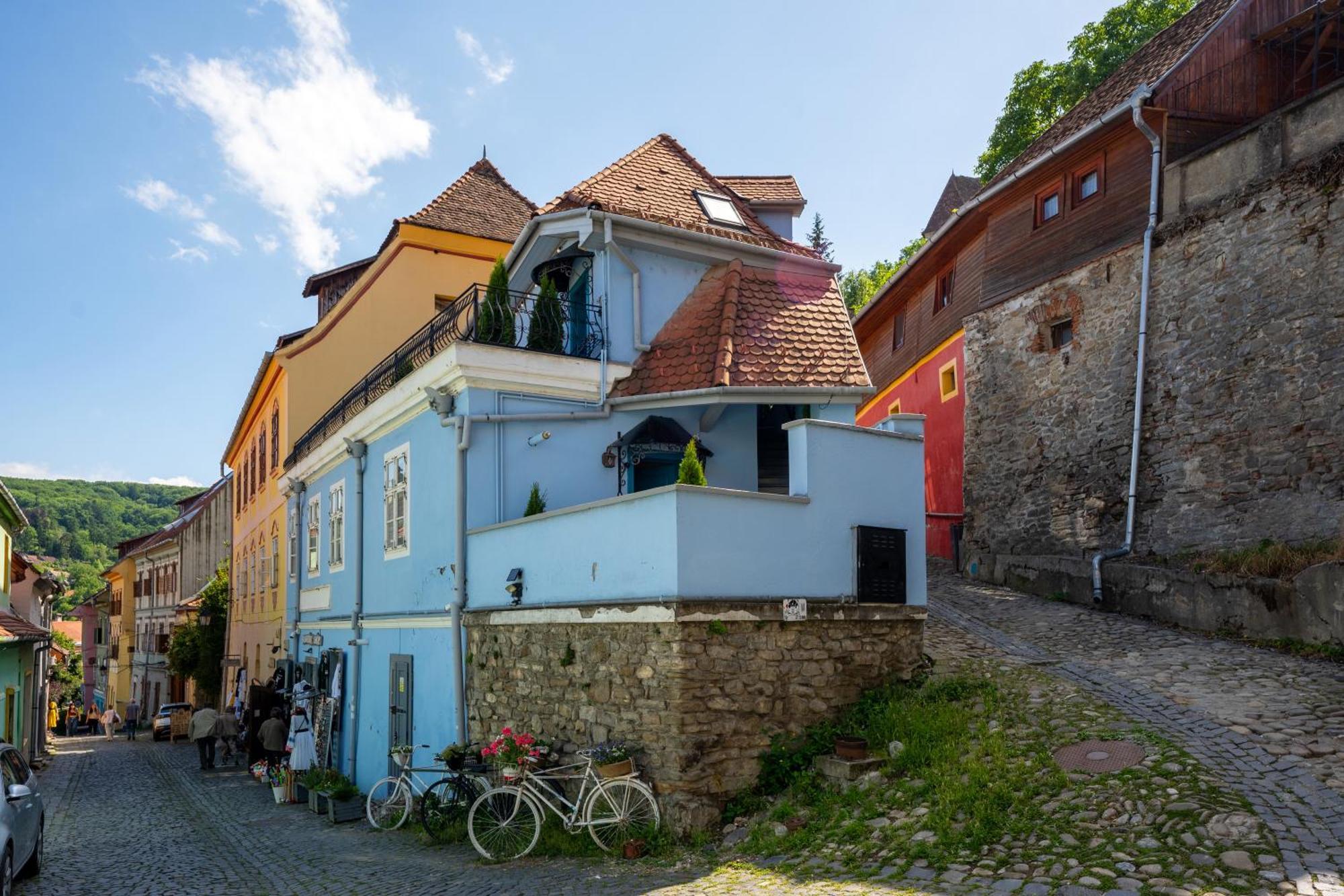 Casa Albastra By Casa Otto Apartment Sighisoara Exterior photo